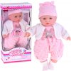 Interaktívna mäkká bábika bábätko 40 cm so zvukmi