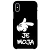 Kryt na mobil Je moja čierny Huawei P30 Lite