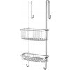 BISK Erga Niagara, 2-úrovňový závesný košík, chrómová, ERG-08430