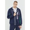 Mikina Tommy Jeans pánska, tmavomodrá farba, s kapucňou, s nášivkou DM0DM16374.PPYX XL