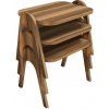 Odkladací stolík Paris Walnut, 3 ks