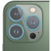AppleKing tvrdené sklo s trblietavými rámčekmi na ochranu šošoviek fotoaparátu pre iPhone 13 Pro/13 Pro Max - modré - možnosť vrátiť tovar ZADARMO do 30tich dní