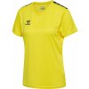 Hummel | HMLAUTHENTIC PL JERSEY S/S WOMAN | žltá| L