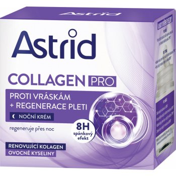 Astrid Collagen Pro Nočný krém proti vráskam 50 ml