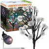 ZÁHRADNÁ SOLÁRNA LED LAMPA ZATĹKACIA KVETINA STROMČEK