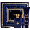 Versace Pour Homme Dylan Blue EDT 100 ml + EDT 10 ml + sprchový gél 150 ml darčeková sada