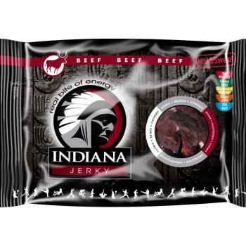 Indiana Jerky Hovězí Hot & Sweet 100 g