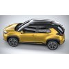 Priečniky Modula Oval Bar Closed Rail Black Toyota Yaris Cross 2021 - s integrovanými pozdĺžnikmi