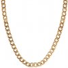Náhrdelník SAVICKI 8 mm: pozlátené striebro, 43 cm - B-N-N0627-02010-925-Z
