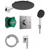 Hansgrohe Raindance Alive S - Sprchový set s termostatom pod omietku, priemer 30 cm, 3 prúdy, chróm - 24630000