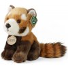 Rappa Plyšová panda červená sediaca 18 cm ECO-FRIENDLY