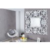 LuxD Zrkadlo Veneto strieborné Antik 75 cm x 75 cm 29791