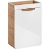 COMAD - Skrinka pod umývadlo 40cm 1 dvierka ARUBA biela 5907611649763