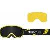 Giro Dětské zimní brýle GIRO BUSTER YELLOW BOLTS (OTG) (válcové) (zrcadlové čočky ULTRA ČERNÝ 8-18% S3)