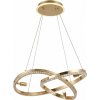 Toolight Toolight, LED závesné svietidlo, 620 mm, 140W, 4000K, 5000lm, G158-CP, zlatá lesklá, OSW-06410