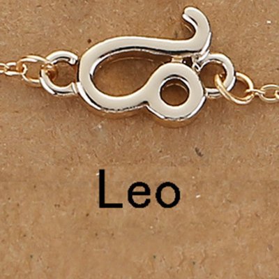 Girly náramok Gold Zodiac znamenia Lev BT118/LEO