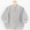 Dojčenský mušelínový kabátik New Baby Comfort clothes sivá - 86 (12-18m)