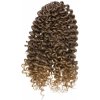 Africké Vlasy Ariel (Katrine) brčky T8/60 hnedá-tmavý blond 60cm Crochet Braids kučery