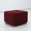 Nueva Textura poťahy HARMONIA bordó taburetka 40 - 60 cm