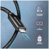 AXAGON BUCM4X-CM10AB NewGEN+ kabel USB-C - USB-C, 1m, USB4 Gen 3×2, PD 240W 5A, 8K HD, ALU, oplet, černý (BUCM4X-CM10AB)