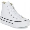 Converse Členkové tenisky Chuck Taylor All Star Eva Lift Leather Foundation Hi Biela