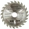 Geko G00105 Vidiový pílový kotúč na drevo 125mm 22mm 24T