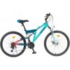 Odľahčený juniorský celoodpružený bicykel Olpran Culex ALU 24