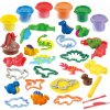 Playgo Plastelína dinosaurus set 6x56g