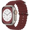 AW Oceánsky ťah na Apple Watch - Vínovo červená Veľkosť / Rozteč: 44/45/46/49mm, Farba: Vínovo červená IR-OCT12