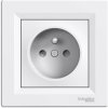 Schneider Electric Slovakia spol. s r.o. Zásuvka Schneider Asfora (EPH2800221) – 2P+E s clonkami, biela