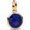 Pandora Pozlátený prívesok so syntetickým lazuritom Shine 763388C01