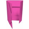 HIT Office Prešpánové dosky s tromi chlopňami a gumičkou A4 ružové 20 ks