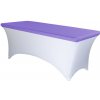 TENTino Elastická čiapka STANDARD na dosku skladacieho stola 152x76 cm VIAC FARIEB Farba obrusu: LEVANDUĽOVÁ / LAVENDER