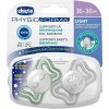 Chicco Physio Light Physio Forma Night cumlík Green/Grey 2 ks