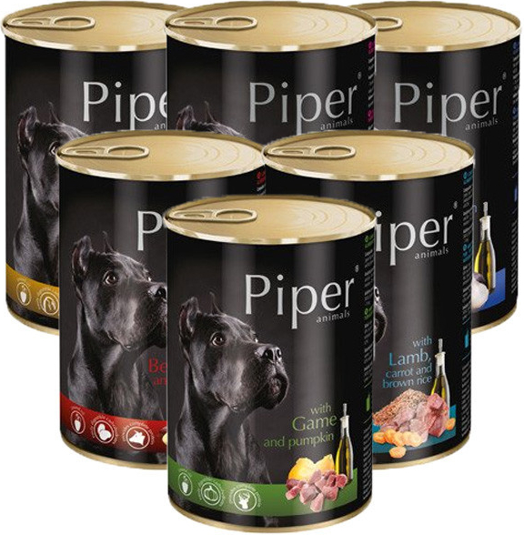 Piper Adult Dog Mix na ochutnávku 6 x 400 g