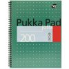 Špirálový zošit, A4+, štvorčekový, 100 strán, PUKKA PAD, 