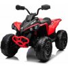 JOKO Elektrická Štvorkolka Maverick ATV 2x200W 24V, kožené sedadlo, penové kolesá, FM rádio, červená