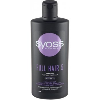 Syoss Full Hair 5 šampón pre jemné vlasy 440 ml