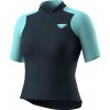 Dámske cyklistické tričko Dynafit Ride Light S/S Fz Jersey W Veľkosť: S / Farba: modrá