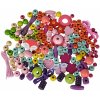 Drevené koráliky Wooden Bead Set Letters Eichhorn 190 dielikov s doplnkami od 4 rokov