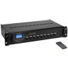Omnitronic MA-240P, 100V mixážní zesilovač, MP3/USB/SD/BT, 240W