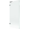 Mexen, Mexen Lunar L 1-krídlová vaňová zástena 80 x 150 cm, transparentná, pištoľový kov - 897L-080-000-95-00