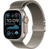 Apple Watch Ultra 2 49 mm prírodný titán s prírodným titánovým milánskym ťahom S MX4M3CS/A