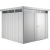 Biohort HighLine H4 jednokrídlové dvere 254 x 254 cm strieborný metalický