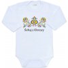 NEW BABY Detské body s potlačou Ľudový vzor Šohaj z Moravy New Baby Veľ. 86