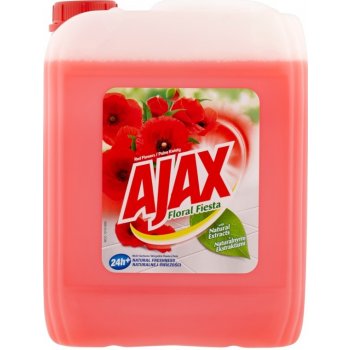 Ajax Floral Fiesta Red Flowers univerzálny čistiaci prostriedok 5 l