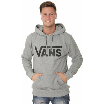 Vans Classic pullover hoodie Cement heather/black