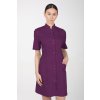 Dámske zdravotnícke šaty so stojačikom M-141TK, slivková (Zdravotnícke oblečenie)
