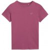 4F Tshirt F2397 vínová
