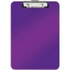 Písacia podložka s klipom Leitz WOW, A4, purpurová